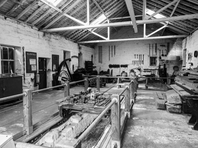 High Peak Junction workshop.