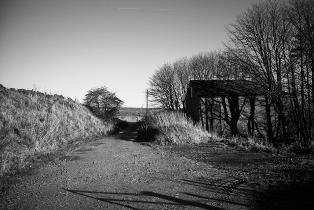 The trackbed from Burbage Tunnel to the blocked tunnel under Macclesfield Old Road
