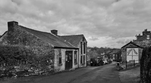 Junction of Old Road and C&HPR, Whaley Bridge.