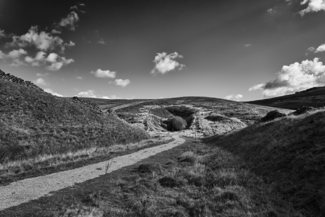 The blocked entrance to Burbage Tunnel.